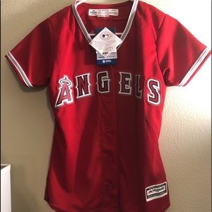 Angels Jersey, woman’s small Mike Trout